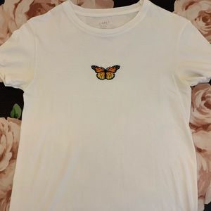 BRANDY MELVILLE RARE BUTTERFLY TOP